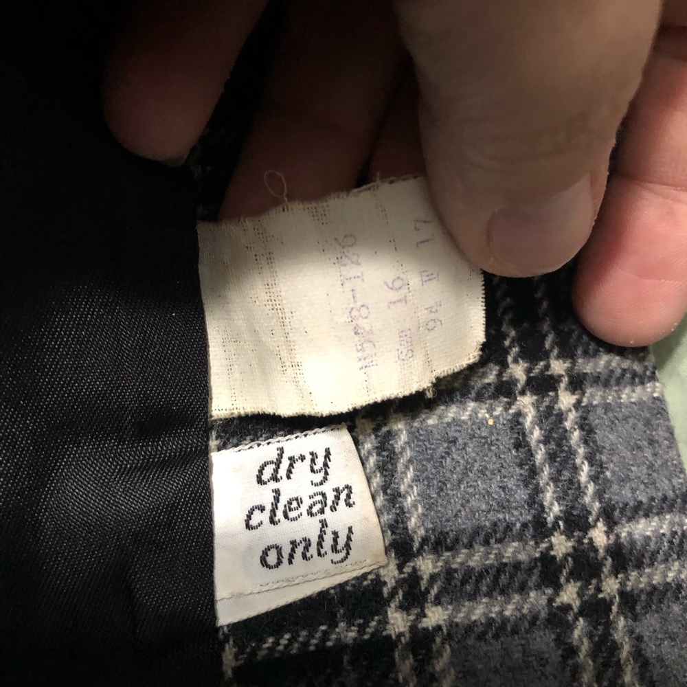Vintage Pendleton plaid pure virgin wool blazer made USA women’s size 16 - Picture 11 of 13